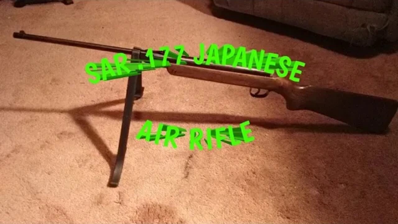 SAR .177Japanese air rifle