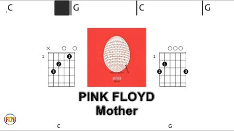 PINK FLOYD Mother - (Chords & Lyrics like a Karaoke) HD