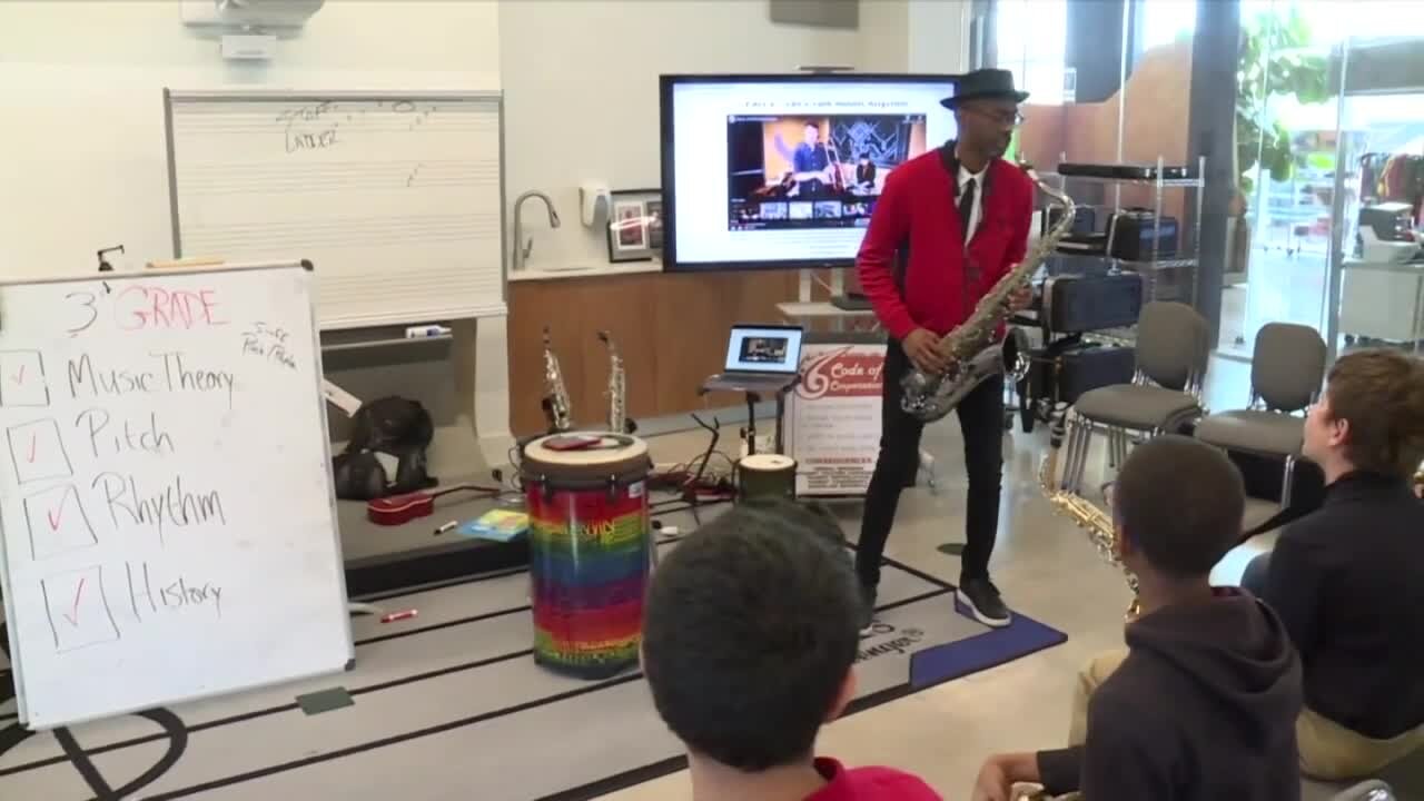 Grammy Music Educator Award recipient inspires his students