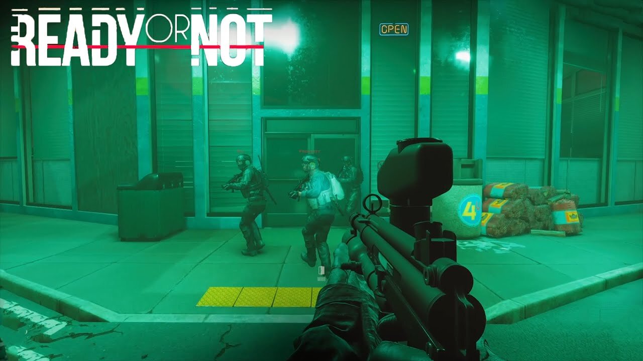 Ready Or Not: 4U Gas Station Barricaded Suspects Gameplay (No Commentary)