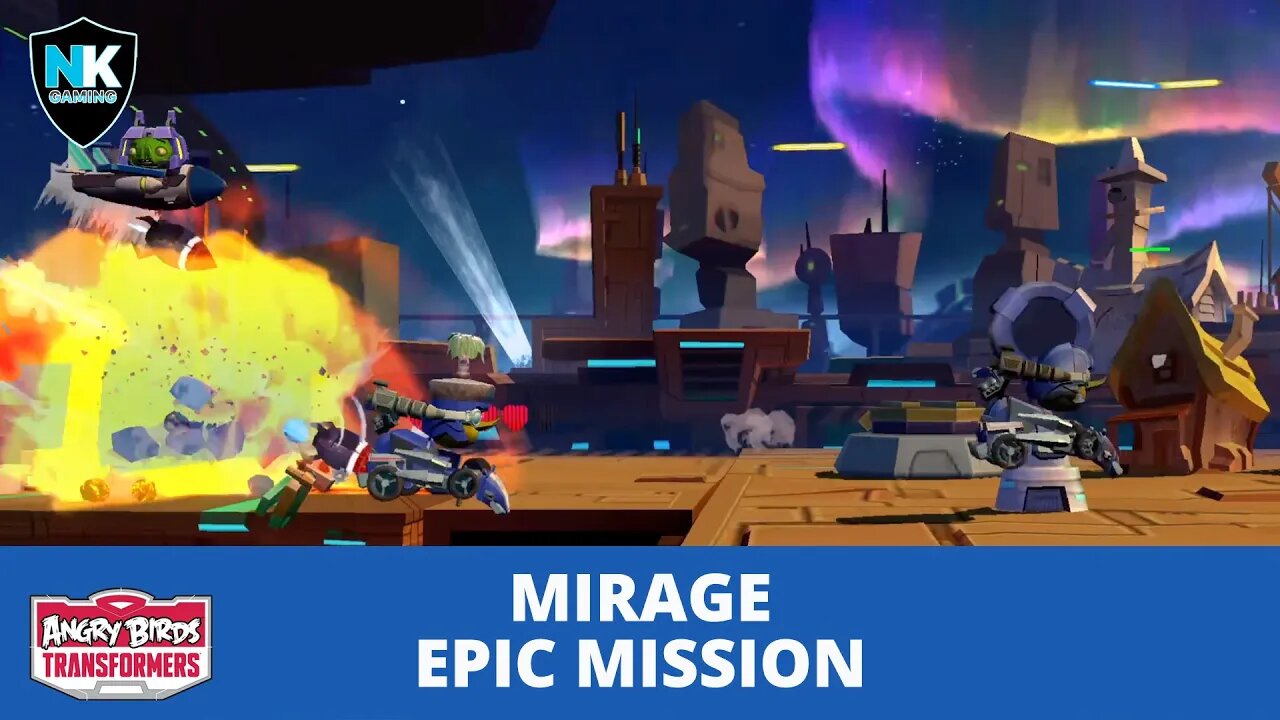 Angry Birds Transformers - Epic Mission - Mirage & Private Mirage