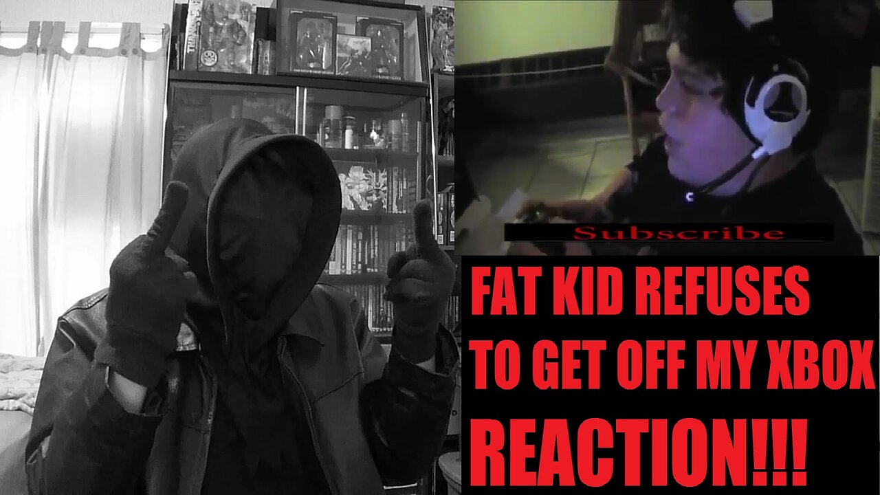 Fat Kid Refuses To Get Off My Xbox REACTION!!! (STD)