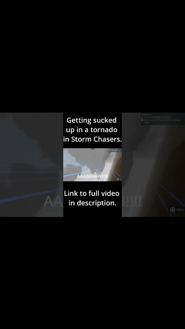 Getting sucked up in a tornado in Storm Chasers