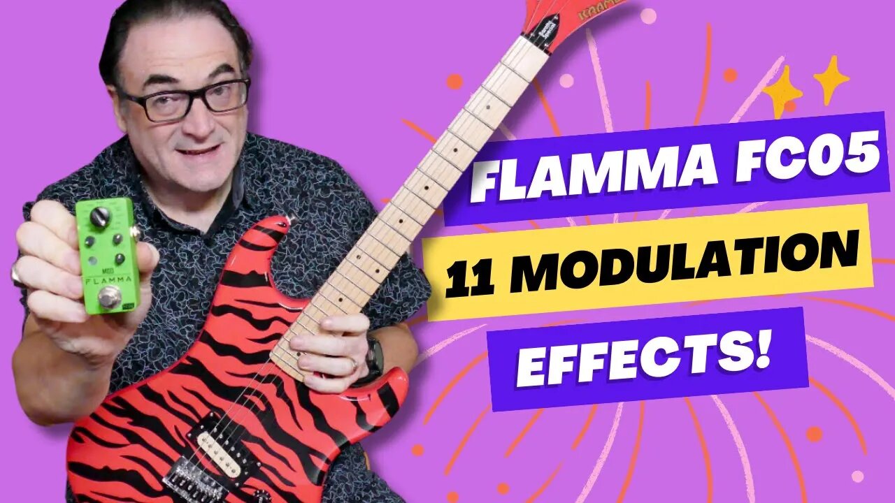 Eleven Great Modulation Effects In One Mini Pedal | FLAMMA MOD FC05