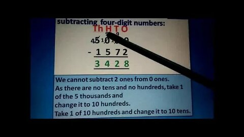 Class III Maths A LEC 5 SUBTRACTION PART 2