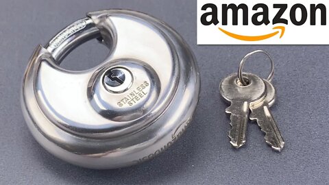 [1144] AmazonBasics’ Deficient Disc Padlock Picked FAST