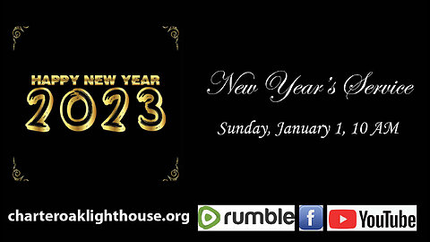 Church Service - 1-1-2022 Livestream - New Year's 2023 - What to Throw & What to Keep