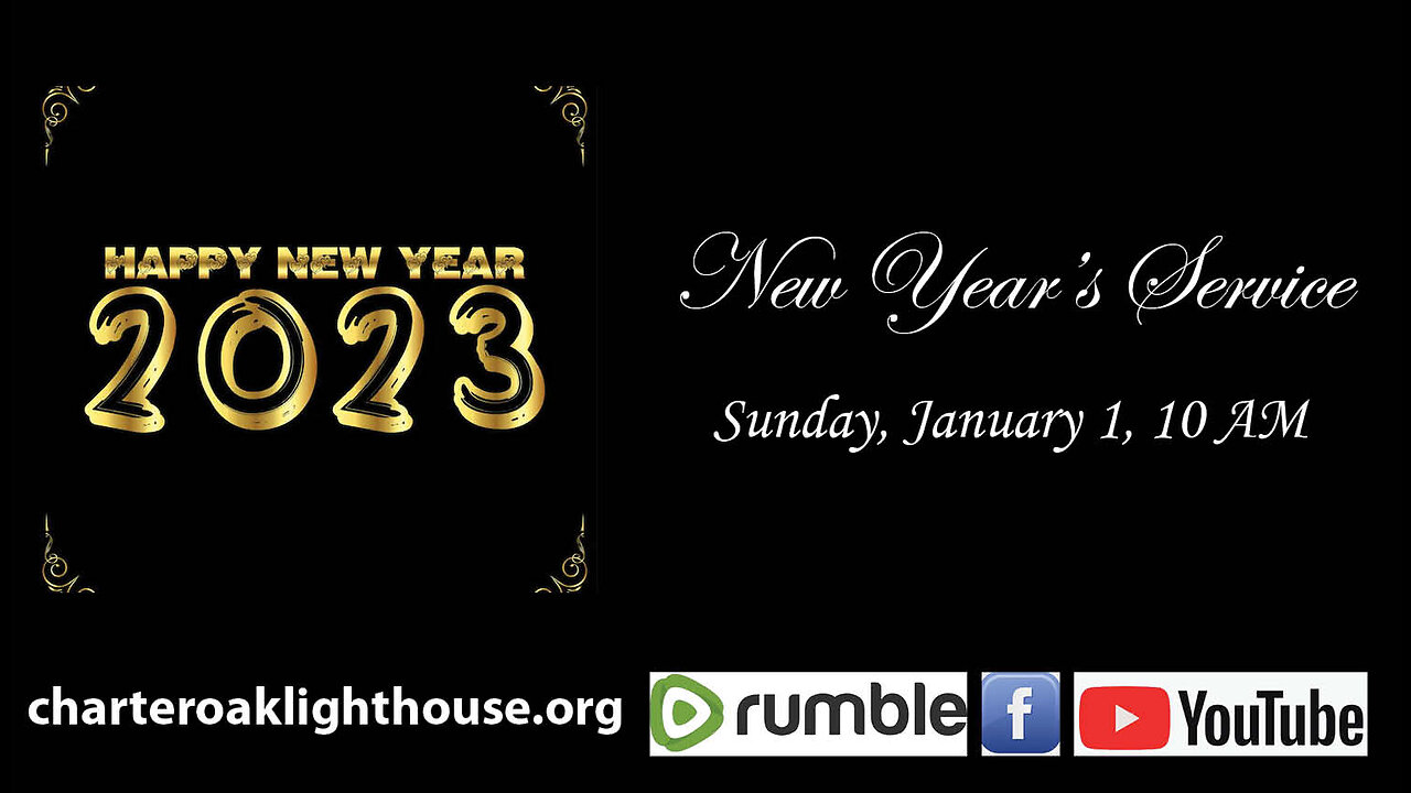 Church Service - 1-1-2022 Livestream - New Year's 2023 - What to Throw & What to Keep