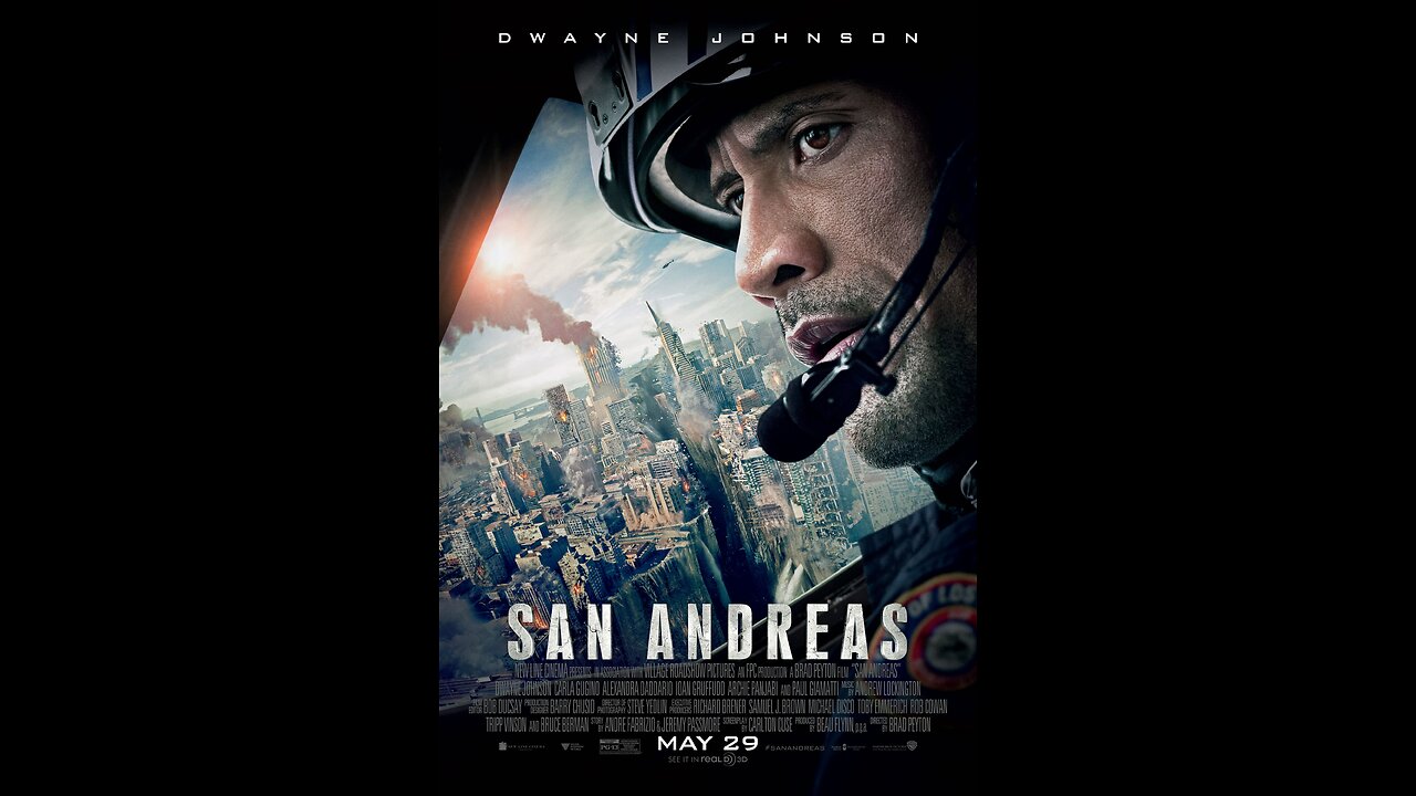 San Andreas movie fight clips |2015|