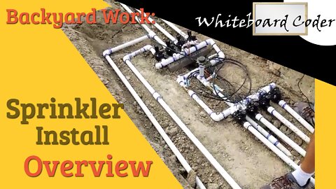 Backyard Work: Sprinkler Install Overview