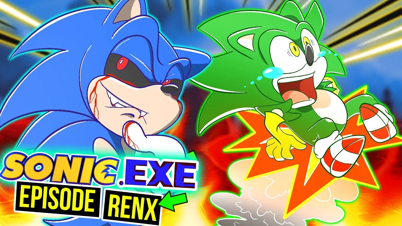 NOVO SONIC Verde ATACA 😂| SONIC.exe EPISODE RENX