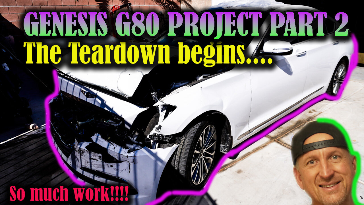 GENESIS G80 PART 2 (THE TEARDOWN)