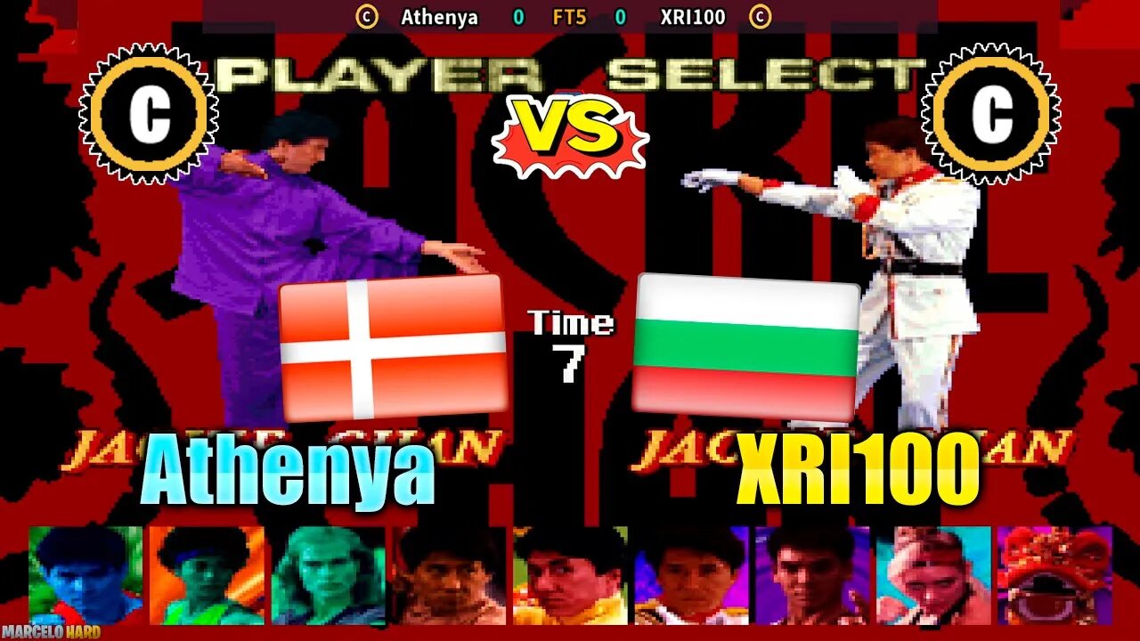 Jackie Chan in Fists of Fire (Athenya Vs. XRI100) [Denmark Vs. Bulgaria]