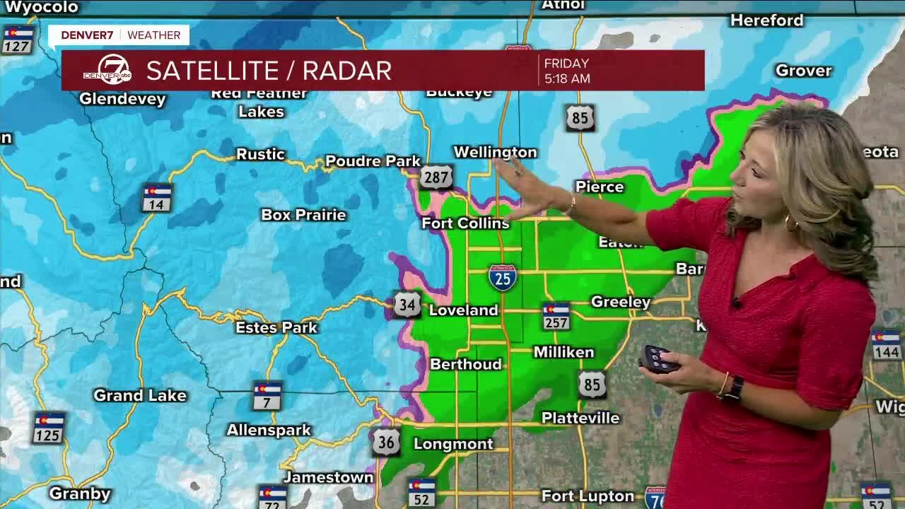 Strong spring storm now rolling through Colorado