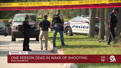 Shooting victim taken to hospital, later dies in West Palm Beach