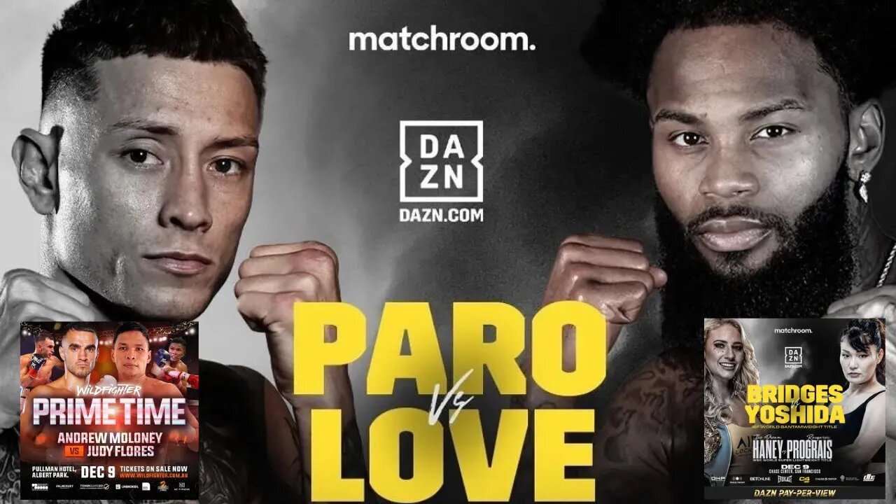 Liam Paro & Montana Love NEED KO's! 140 TOO Packed! Ebanie Bridges & Andrew Moloney RETURN!