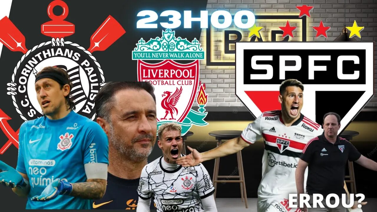CORINTHIANS 1x1 SÃO PAULO | ROGER GUEDES | VITOR PEREIRA | ROGÉRIO CENI ERROU?