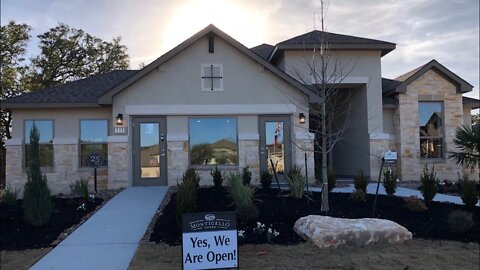 Monticello Model Home Tour, Esperanza Community, Boerne Tx