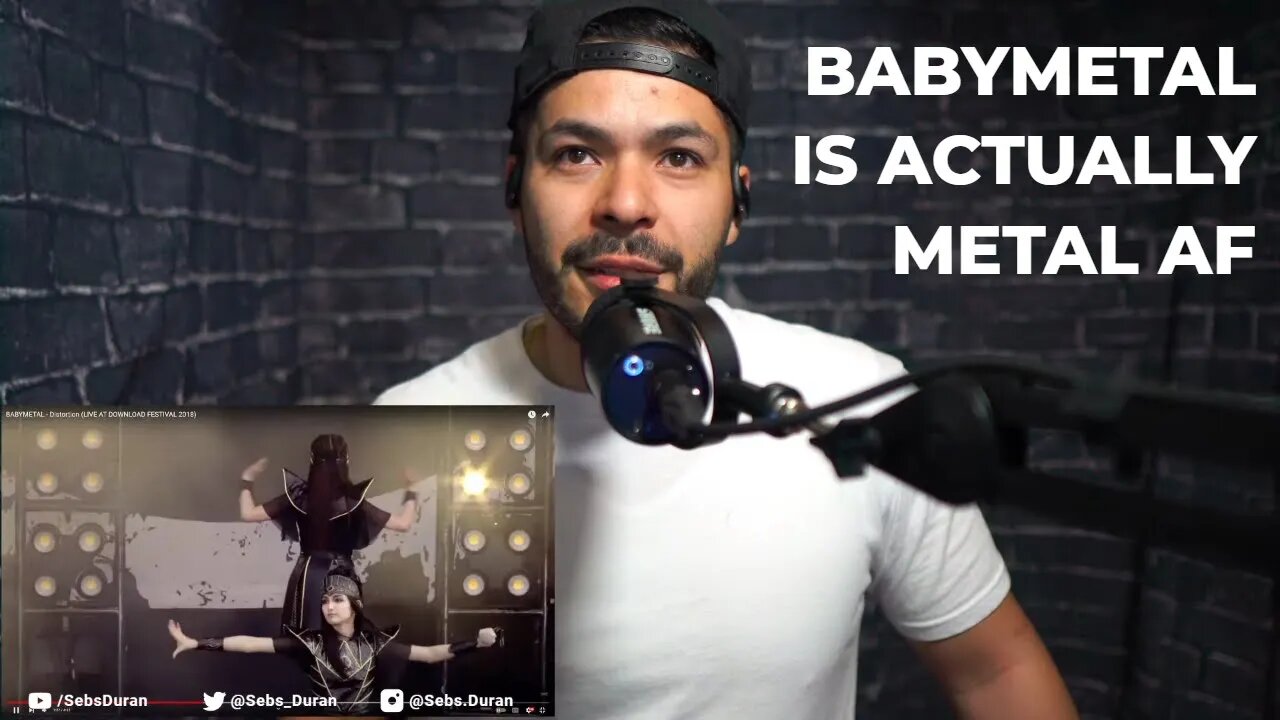 BABYMETAL Distortion Live (Reaction!)