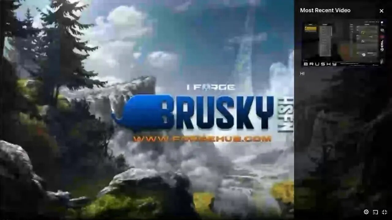 Halo and PUBG with Brusky
