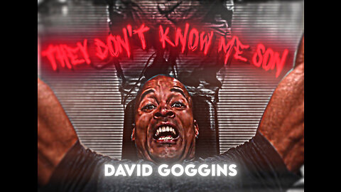 David Goggins 4K Edit I After Effects