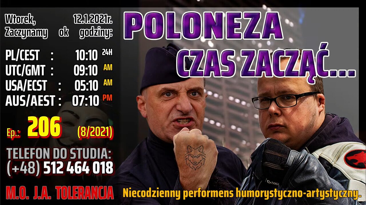 POLONEZA CZAS ZACZĄĆ... - Olszański, Osadowski NPTV (12.01.2021)