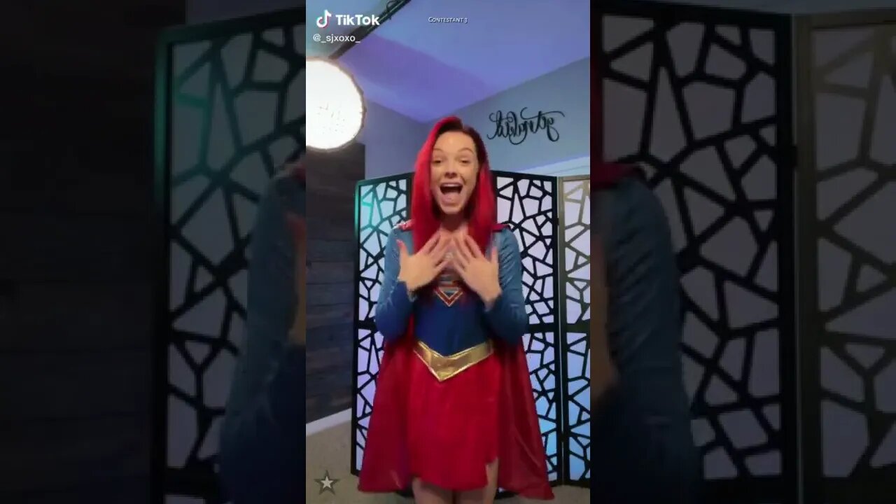 Rate the Girls: Best Supergirl Superwoman TikTok Cosplay Contest #4 🦸💙 (Superman - DC) #shorts