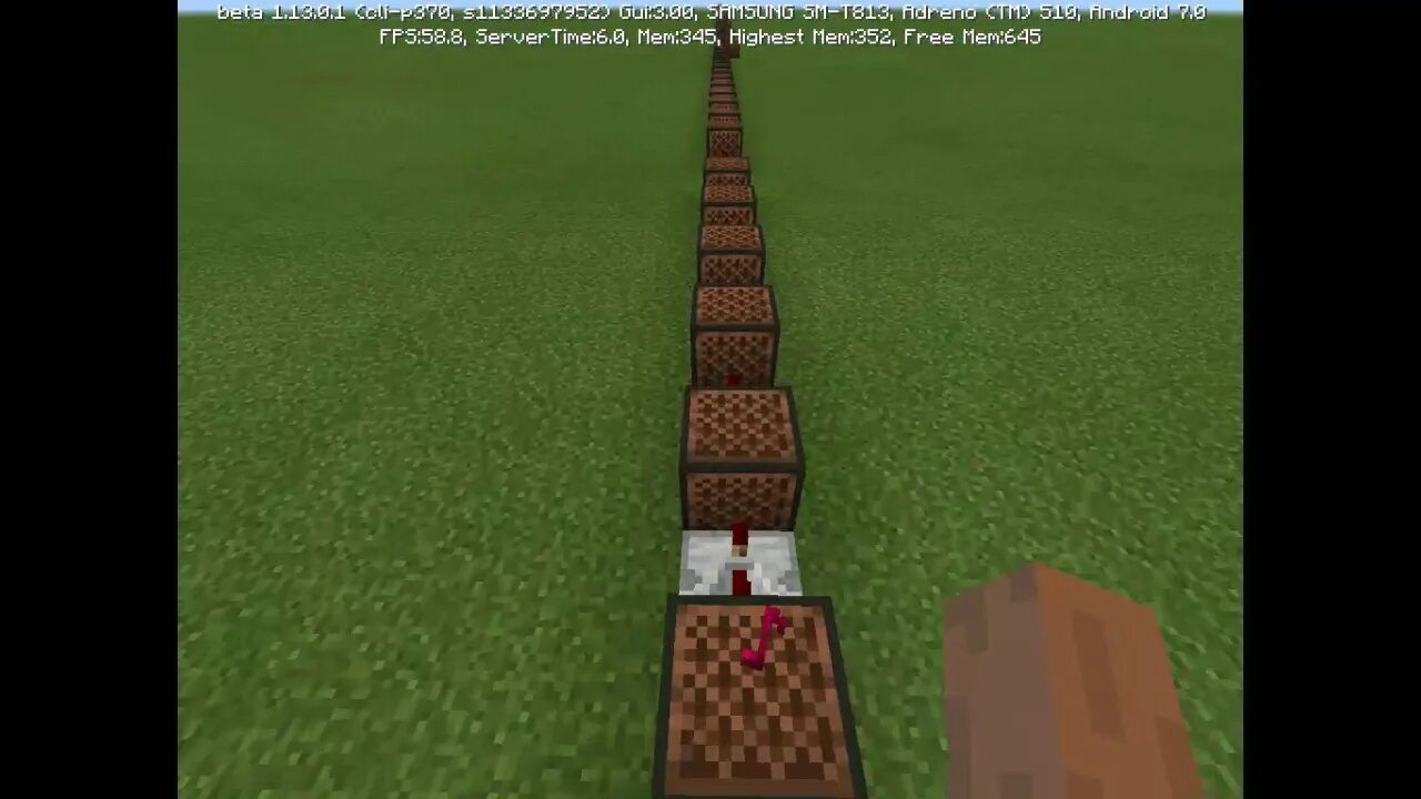 Minecraft C418 - Wet Hands on Note Blocks!