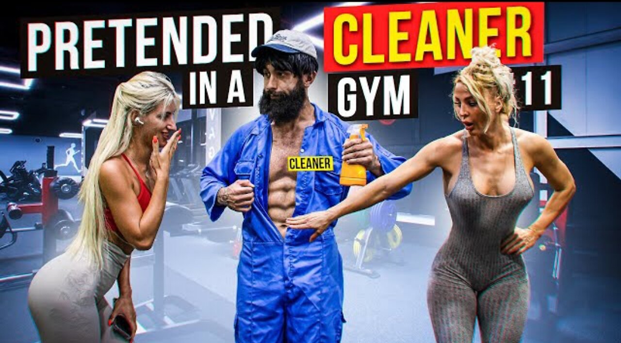 Elite Powerlifter Pretended to be a CLEANER | Anatoly GYM PRANK