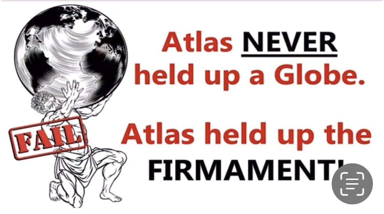 Atlas NEVER Held Up a Globe, He Held Up the FIRMAMENT!