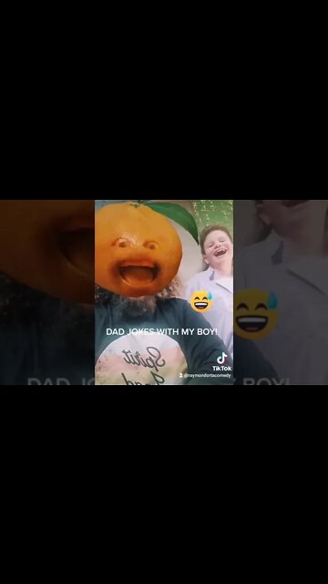 showing my son the Art of the Dad Joke.