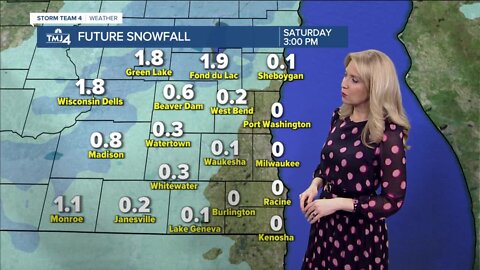 Southeast Wisconsin weather: Rain and snow showers expected Saturday