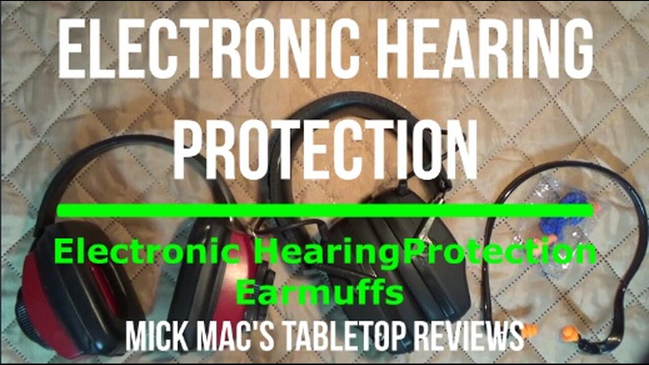 Electronic Hearing Protection (PROHEAR EM066) Tabletop Review - Episode #202424