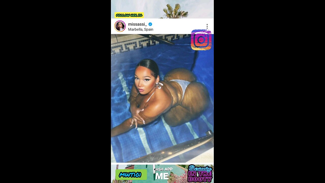 Plus Size IG MODEL @Missassi_ Sexy Pics PART1 Edit By (MWT101) ENJOY 😉
