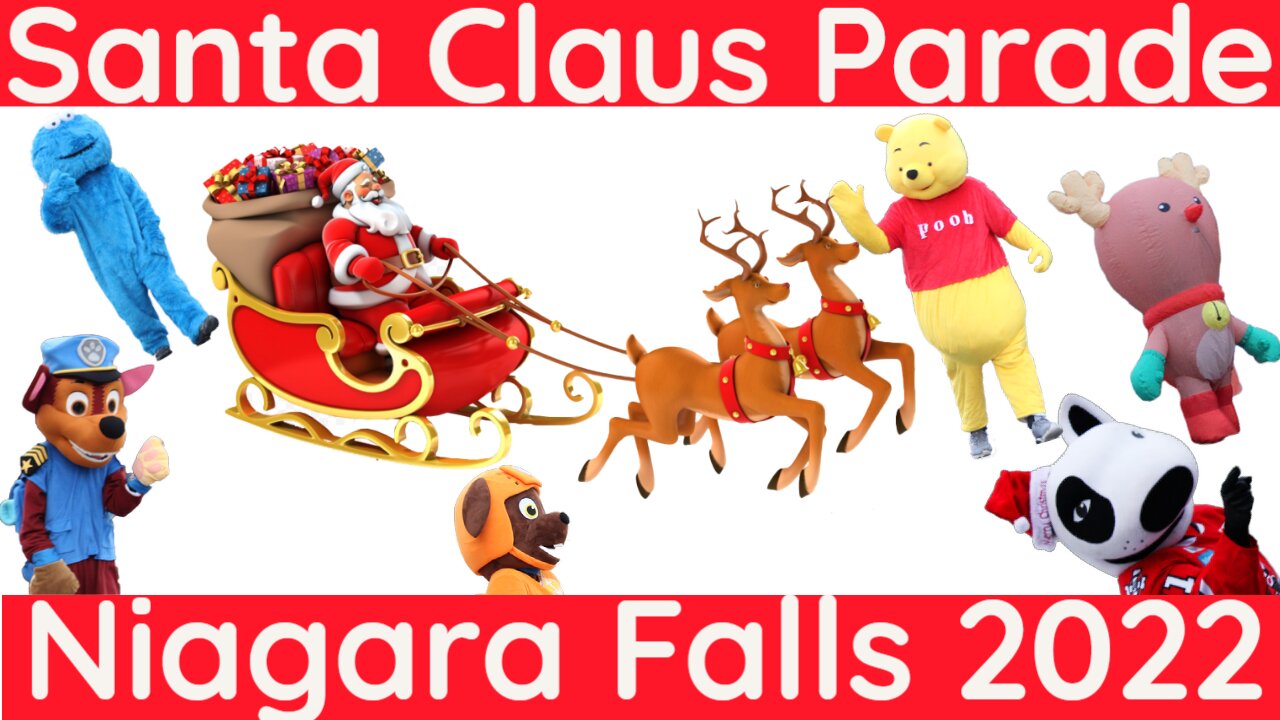 Niagara Falls Santa Claus Parade 2022 🎅🎄 | 2022 Santa Claus Parade Niagara Falls 🎅🎄