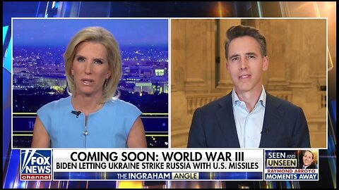 Sen Josh Hawley: Biden Is Potentially Leading Us Into World War III