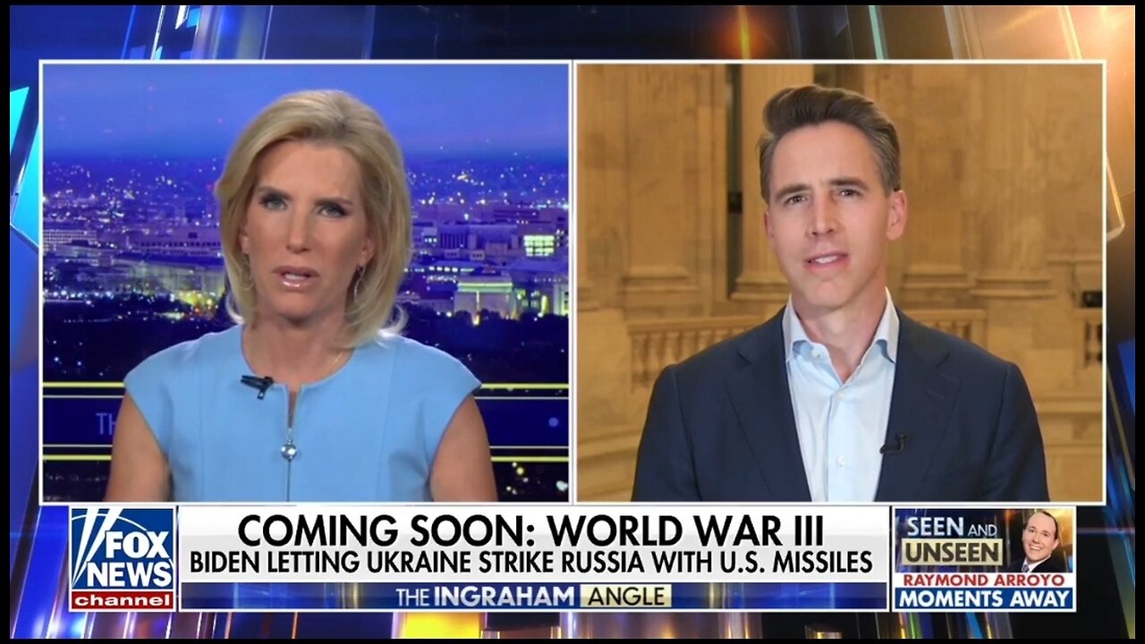 Sen Josh Hawley: Biden Is Potentially Leading Us Into World War III