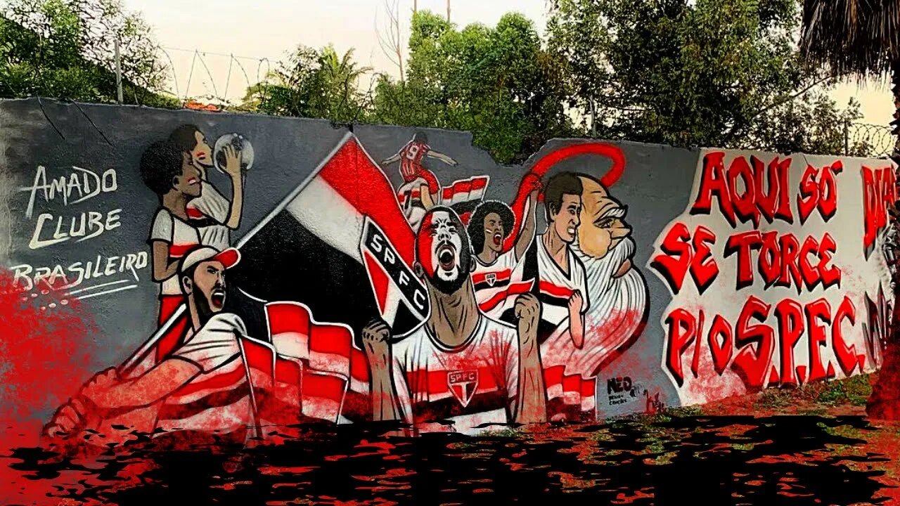 SPFC - MORUMBI GRAFFITI - JUNTOS PELO SÃO PAULO (Apoie Esse Projeto)