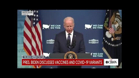 Biden reads answer to a question from a script, then starts a sentence, doesn't finish it- walks off