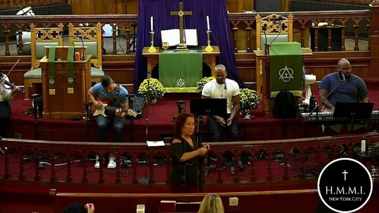 Sunday service with Pastor Fran Mangano 9/11/22