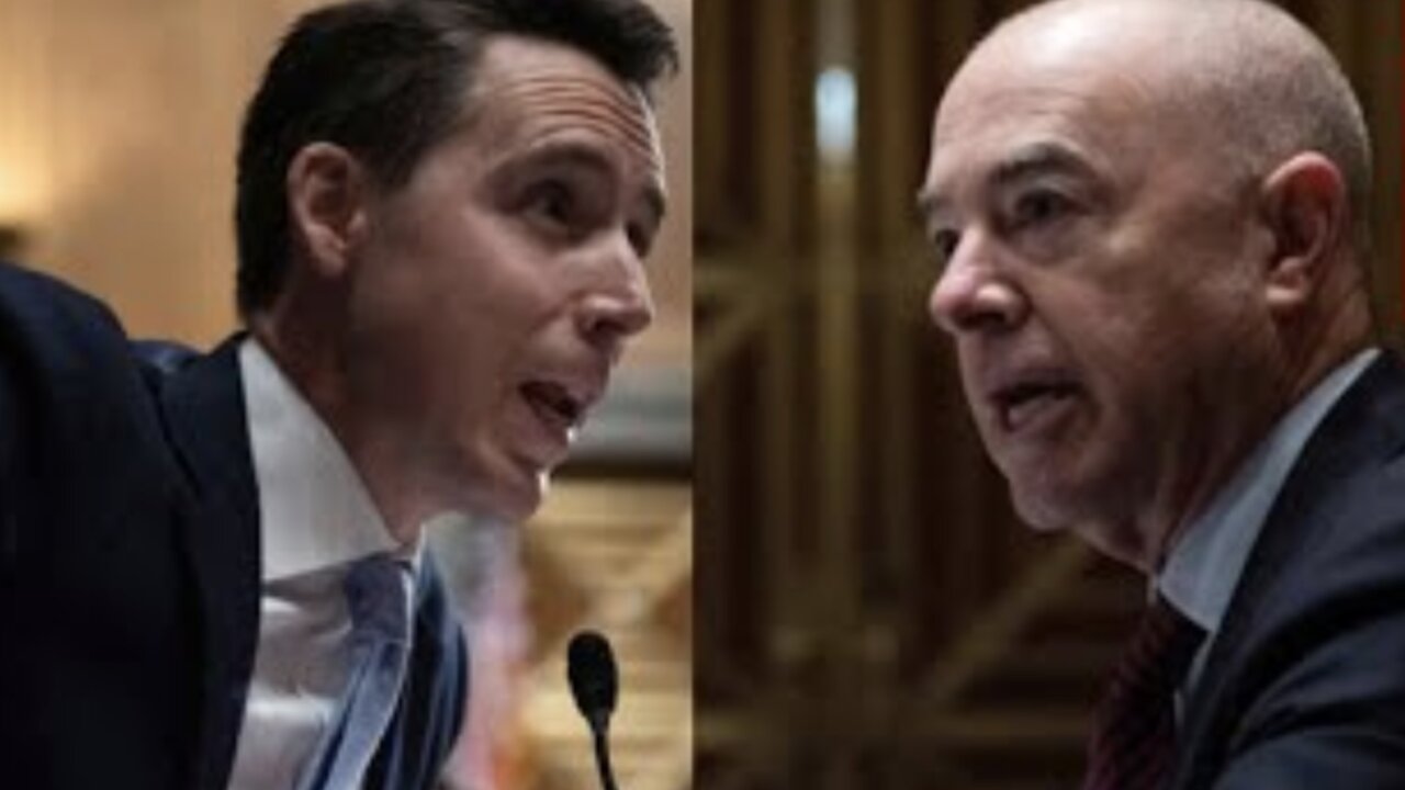 Josh Hawley Exposes Alejandro Mayorkas On Abuse Of Migrant Children!