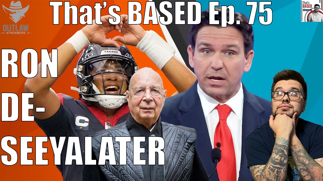 DeSantis OUT, Klaus Schwab Hijacking Elections, NFL Player Censored for Thanking God