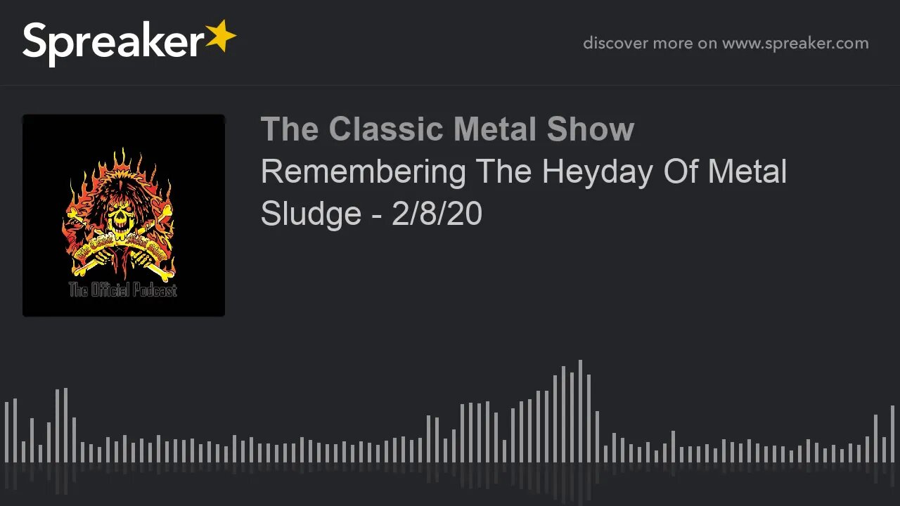 CMS HIGHLIGHT - Remembering The Heyday Of Metal Sludge - 2/8/20