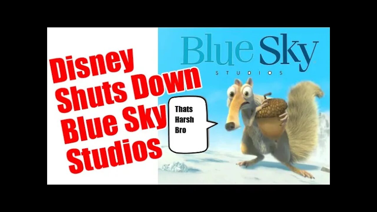 Disney Shut Down Ice Age Studio's Blue Sky