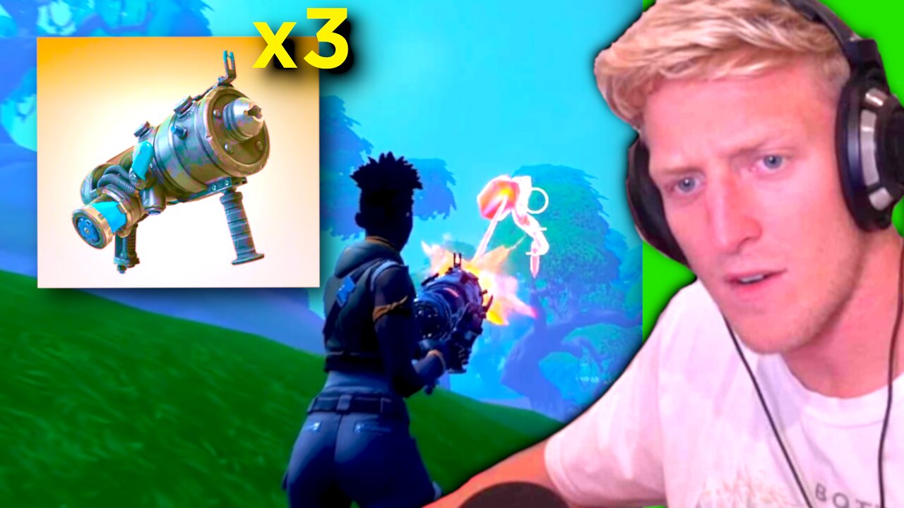 Tfue Uses The Goo Gun How It Was Intended