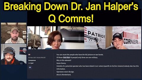 Breaking Down Dr. Jan Halper's Q Comms!