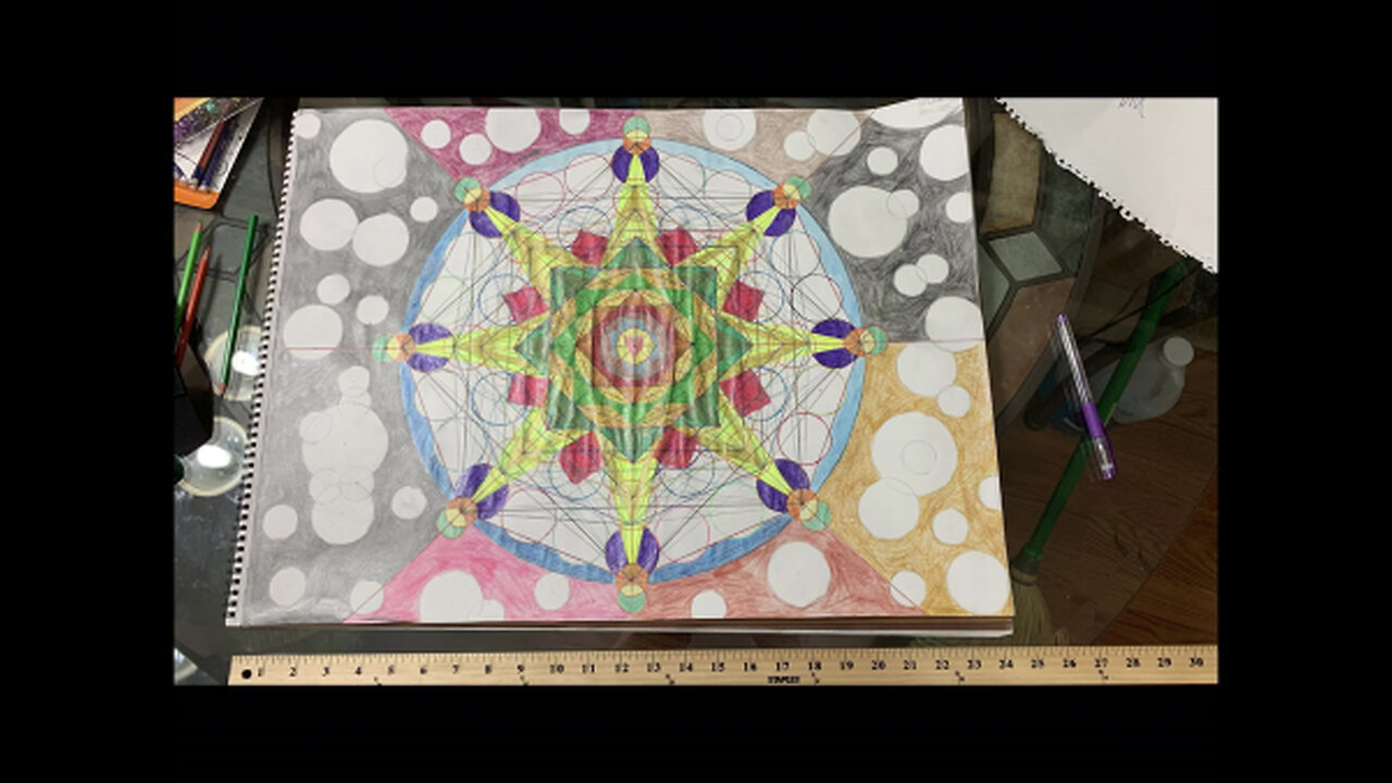 SACRED GEOMERTY DRAWING/ARTWORK
