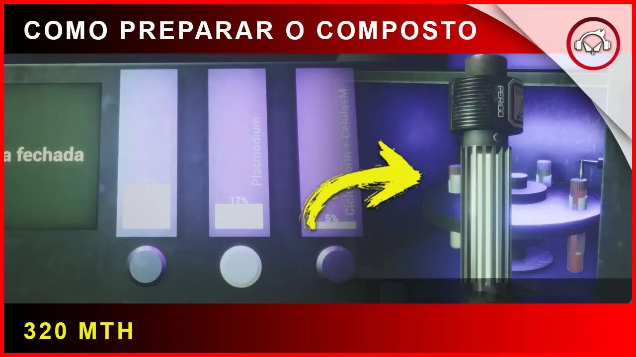 Fobia St Dinfna Hotel, Como preparar o composto 320 MTH (Jogo Brasileiro) | Super dica