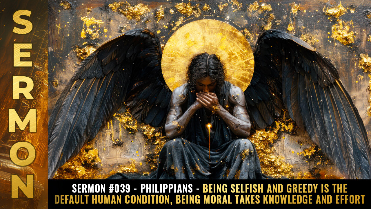 Mike Adams Sermon 039 - Philippians - Being SELFISH and greedy is the default human condition