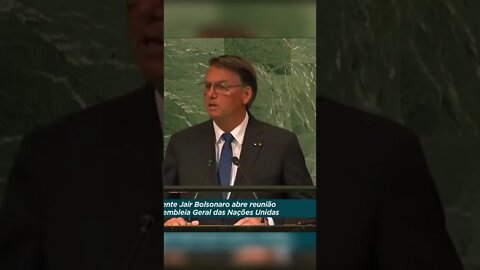 Bolsonaro fala na ONU, sobre a corrupção dos governos petistas